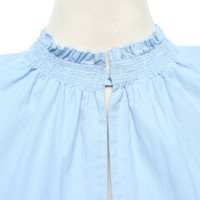 Cédric Charlier Top Cotton in Blue