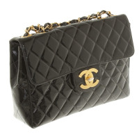 Chanel "Flap Bag Jumbo" Patent Leather