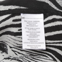 Equipment Silk blouse with zebra print