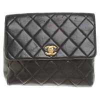 Chanel Vintage Mini Flap Bag en noir