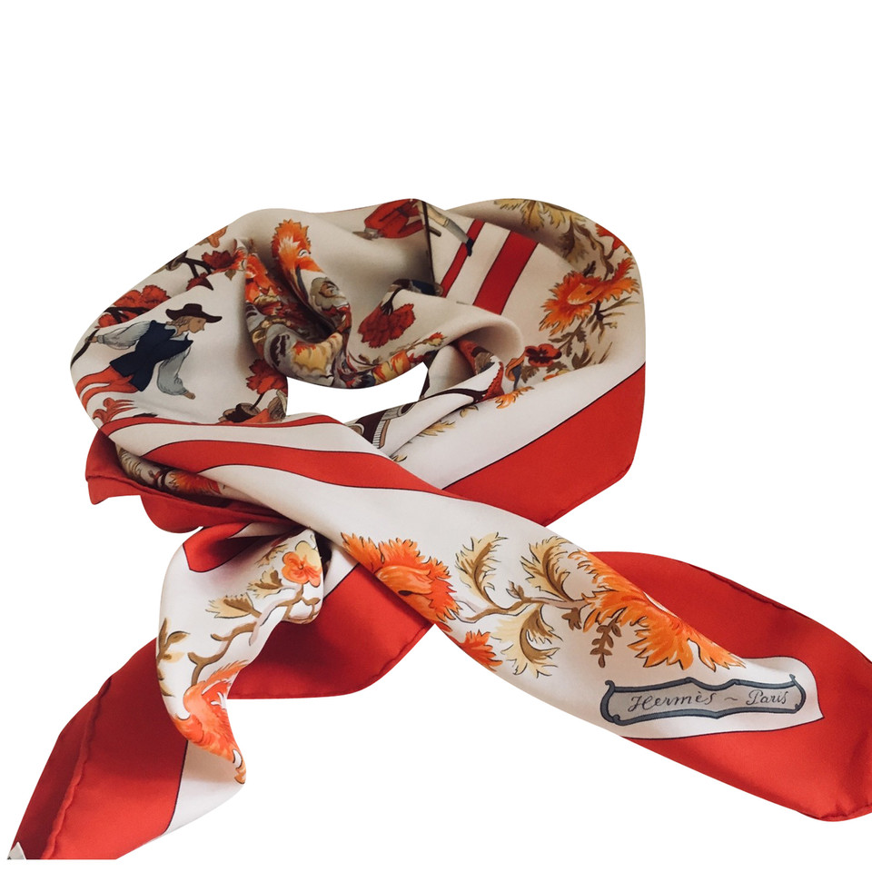 Hermès silk scarf