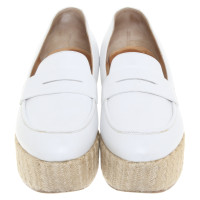 Gabriela Hearst Chaussures compensées en Cuir en Blanc