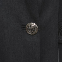 Gianni Versace Blazer aus Wolle in Grau