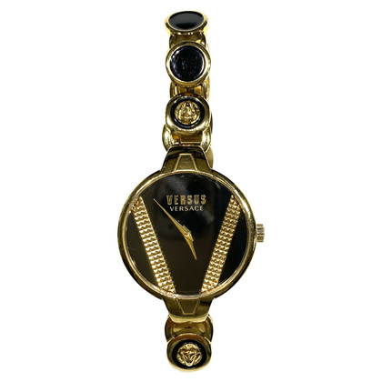 Versace Horloge Staal in Goud