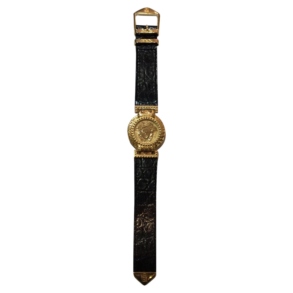 Gianni Versace Armbanduhr in Schwarz