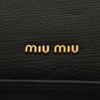 Miu Miu Handtasche in Schwarz 