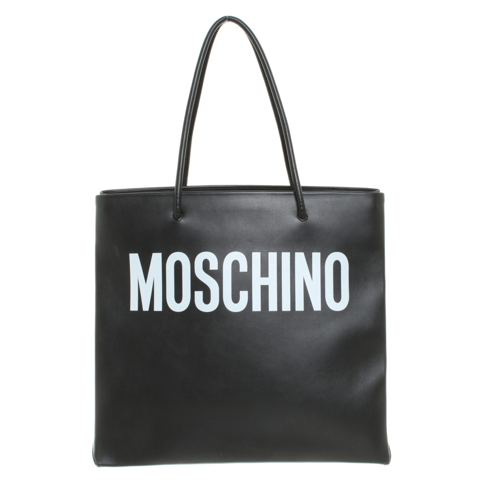 Moschino Tote Bag con logo stampato