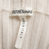 Hermès Pull en cachemire beige