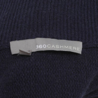 360 Sweater Kaschmirpullover in Blau