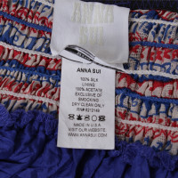 Anna Sui Jupe en tricolore