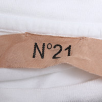 No. 21 Top en Coton en Blanc
