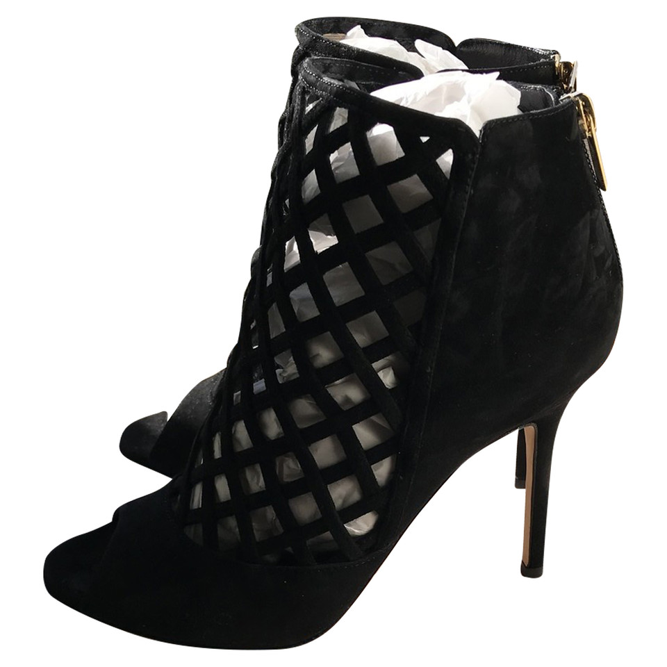 Jimmy Choo Black suede ankle boots