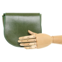 Closed Handbag Leather in Green