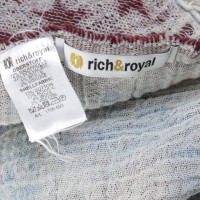 Rich & Royal Schal mit Muster