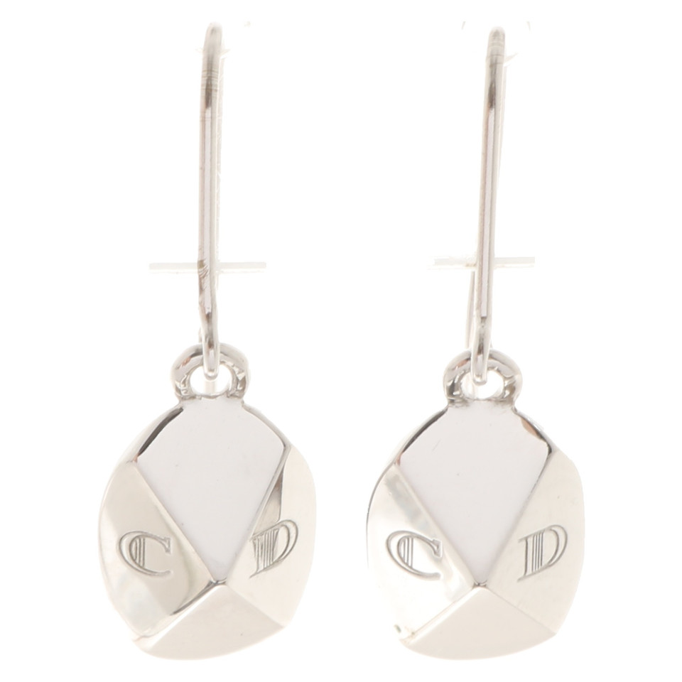 Christian Dior Ear studs with logo engraving