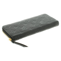 Louis Vuitton Porte-monnaie / portefeuille en cuir noir