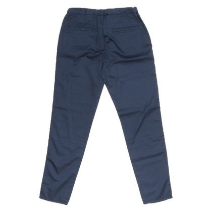 Closed Trousers Cotton in Blue