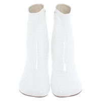Mm6 Maison Margiela Ankle boots Patent leather in White