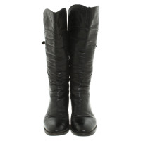 Belstaff Bottes en Cuir en Noir