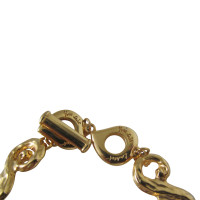 Yves Saint Laurent il braccialetto placcato oro d'epoca.