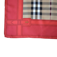 Burberry Silk scarf with check pattern