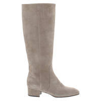 Aeyde Boots Suede in Grey