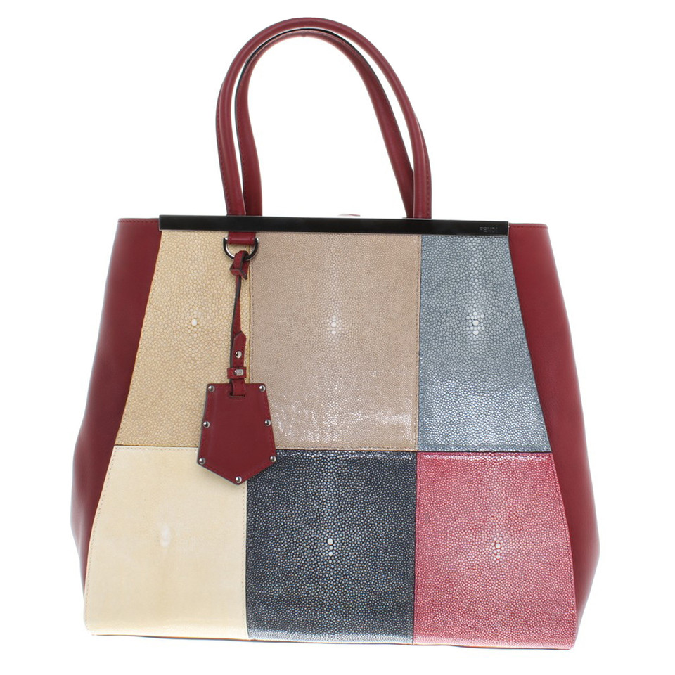 Fendi Handbag made of ray leather