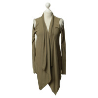 Donna Karan Strickjacke in Khaki