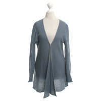 Allude Vest in Grijs Blauw