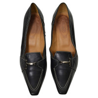 Tod's Pumps/Peeptoes aus Leder in Braun