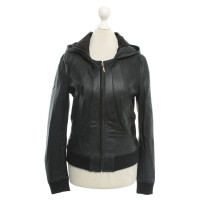 Muubaa Leather jacket in black