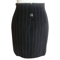 Gianni Versace skirt with pinstripe