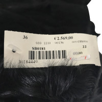 Dolce & Gabbana Giacca in pelle di agnello in nero