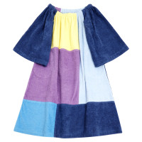 Lisa Marie Fernandez Kleid aus Baumwolle in Blau