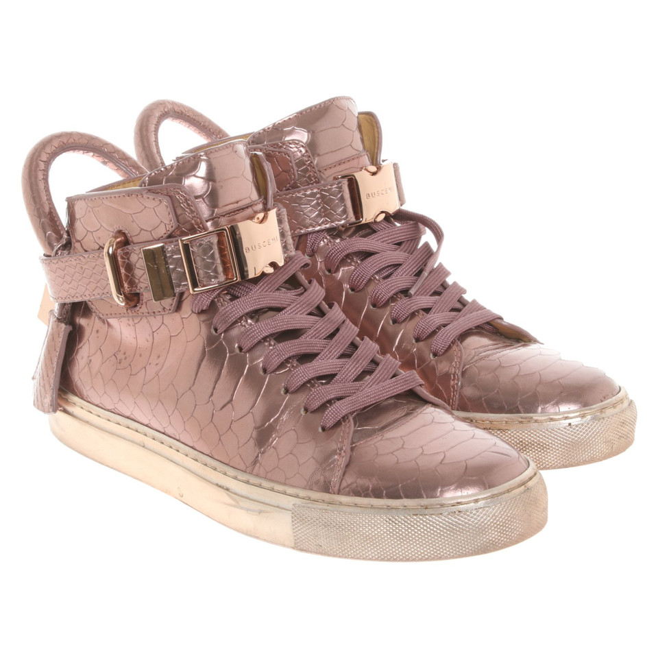 Buscemi Trainers Leather in Pink