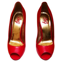 Dolce & Gabbana Peeptoes mit Keilabsatz