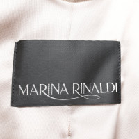 Marina Rinaldi Cappotto morbido in beige