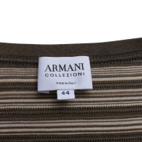 Armani Collezioni top with stripes