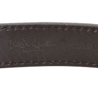 Saint Laurent Mombasa Leather in Brown