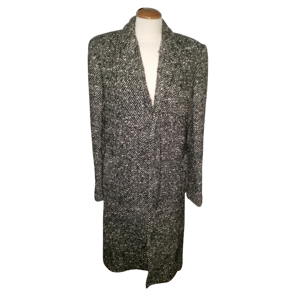 Jean Paul Gaultier Jacket/Coat Wool in Grey