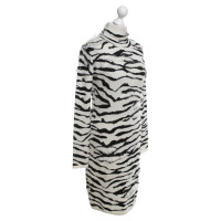 Blumarine Gebreide jurk met zebra patroon