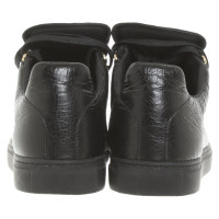 Balenciaga Sneakers aus Leder in Schwarz