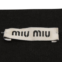 Miu Miu Cardigan in black