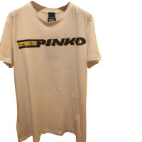 Pinko T-Shirt in Cotone in Bianco