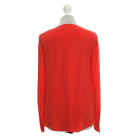 Hugo Boss Silk blouse in red