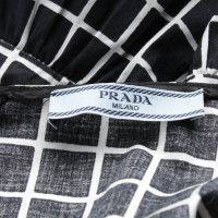 Prada top in black and white