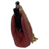 Chanel Shoulder bag Leather in Red
