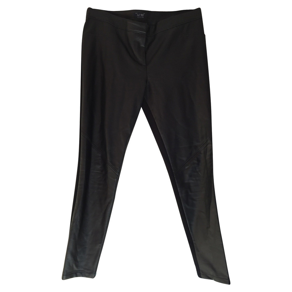 Armani Jeans trousers in black