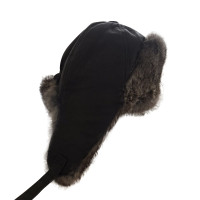Yves Salomon Hat with fur trim