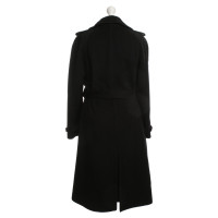 Burberry Wool trench coat in black